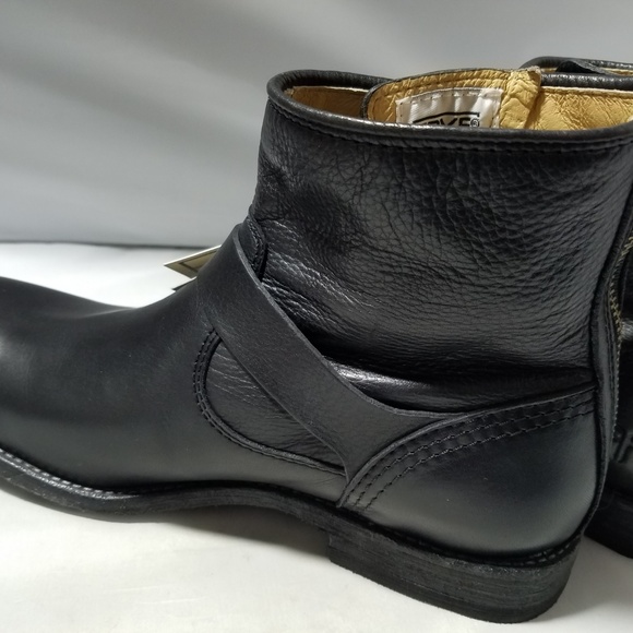 frye black ankle boots